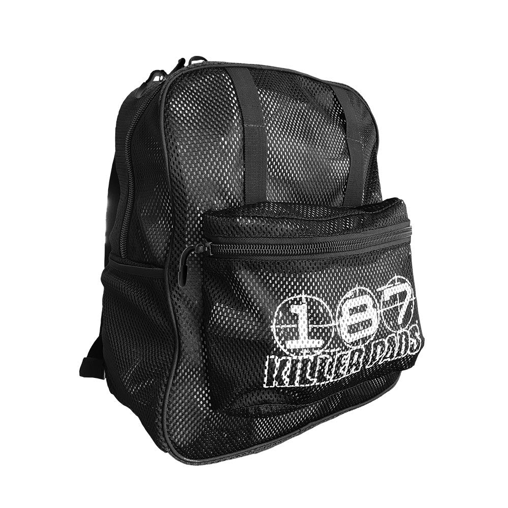187-Killer- Pads-Black-Mesh-Roller-Skate-Backpack-28L