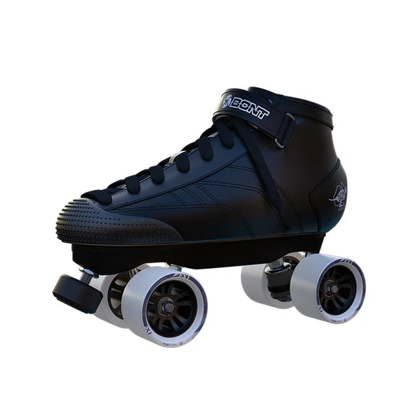 Bont-Prostar-Tracer-Derby-Roller-Skates-Black-FX1 -Wheels