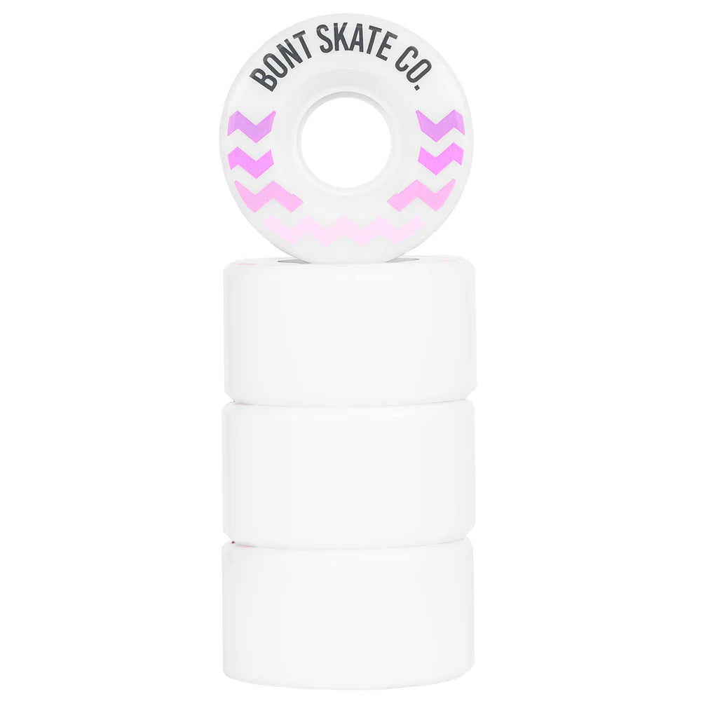 Bont-Roller-Skate-Wheels-Glide-Wheels-Purple-Stack-78A