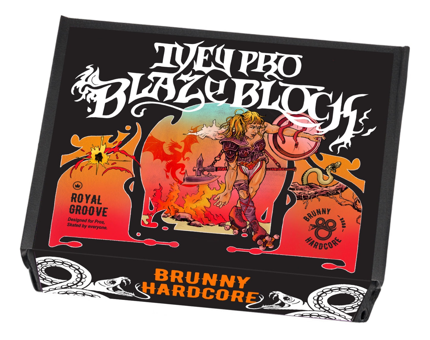 Brunny Hardcore - Spicy Ivey Pro Blaze Blocks - Slide Blocks