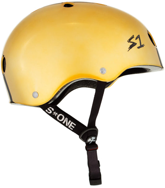 S1 Lifer Helmet – Gold Mirror Gloss