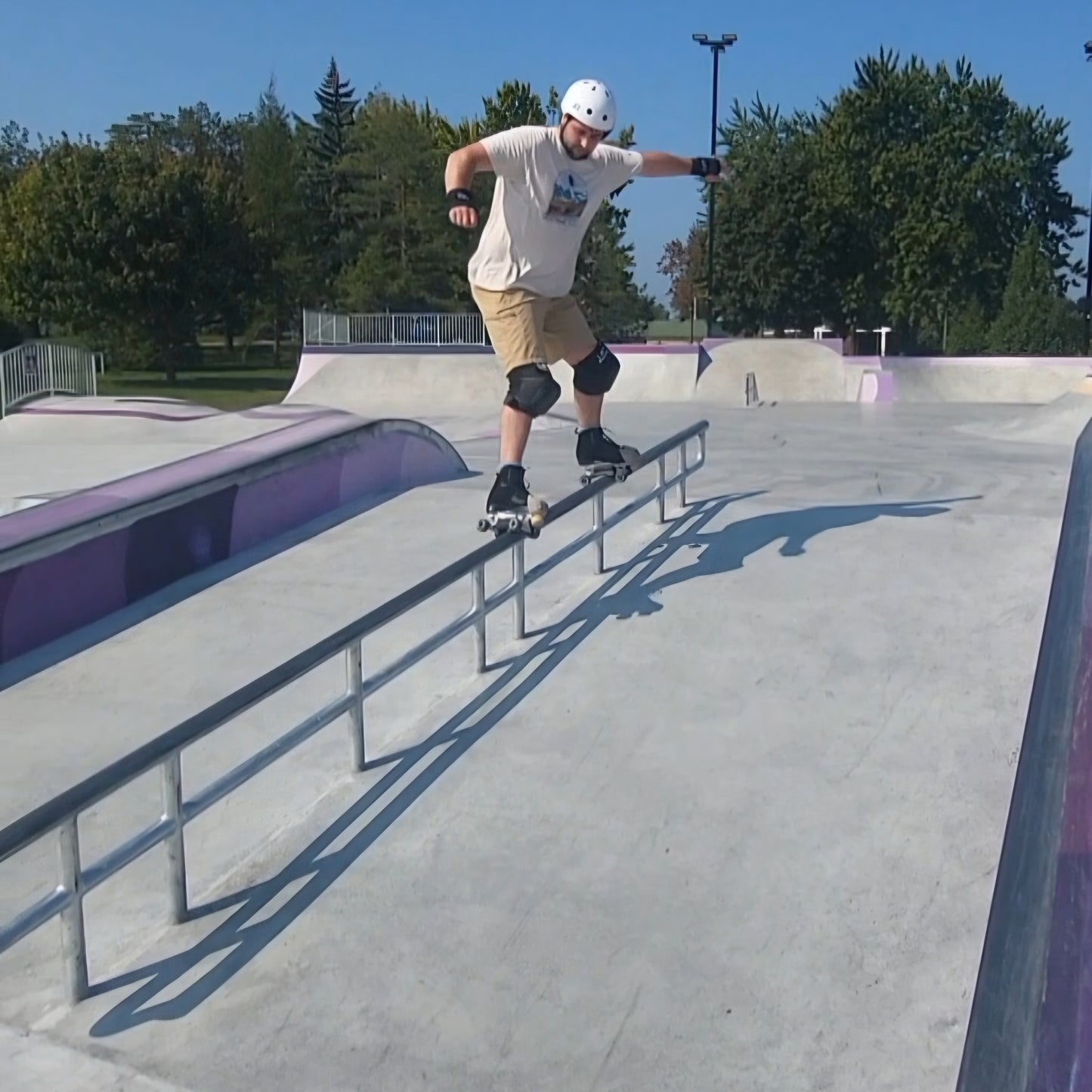Matt Miller Roller Skating Private Lesson Fredericton Skatepark