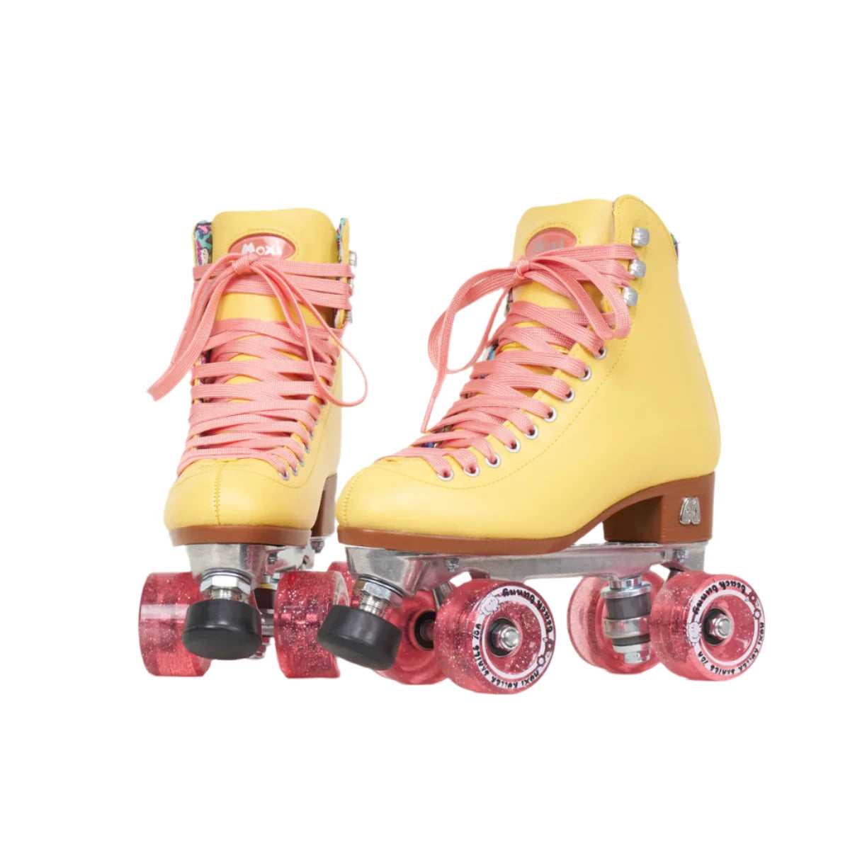 Moxi Beach Bunny Roller Skates Strawberry Lemonade Yellow