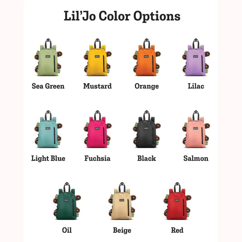 Popin'Jo Lil'Jo Roller Skate Backpack Colour Options