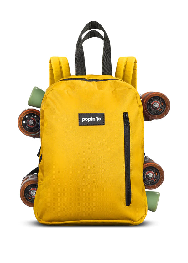 Popin'Jo Lil'Jo Roller Skate Backpack Mustard Yellow