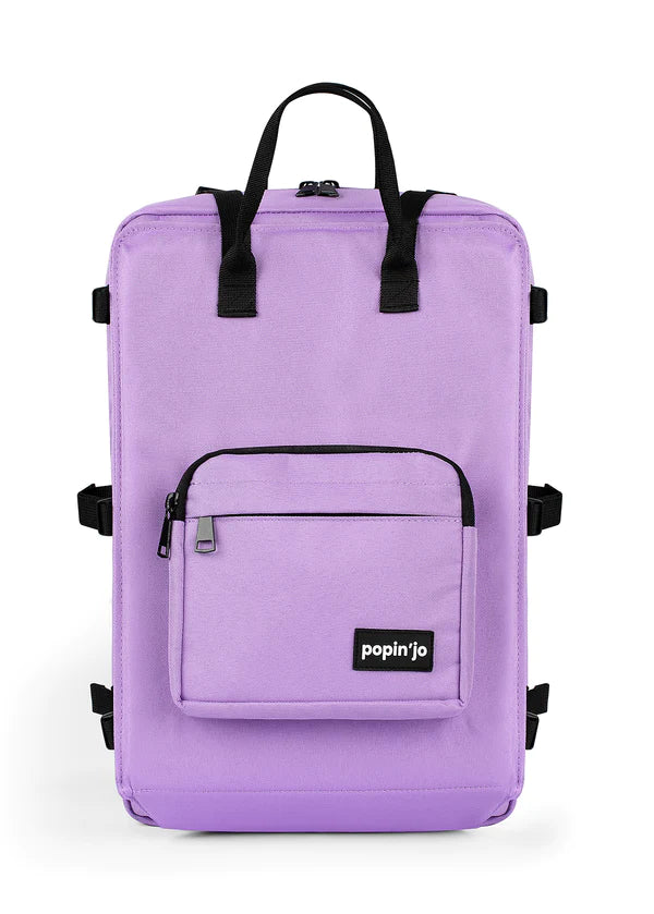 Poppin'Jo Big Jo' Roller Skate Backpack Lilac Purple
