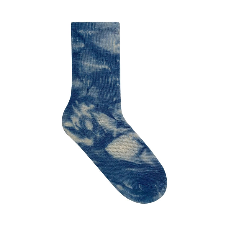Roller Skate Socks Blue Tie Dye 7DAYSSOCKS