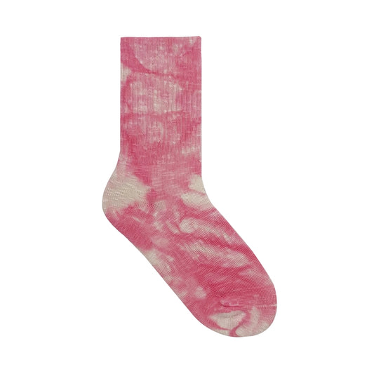Roller Skate Socks Pink Tie Dye 7DAYSSOCKS
