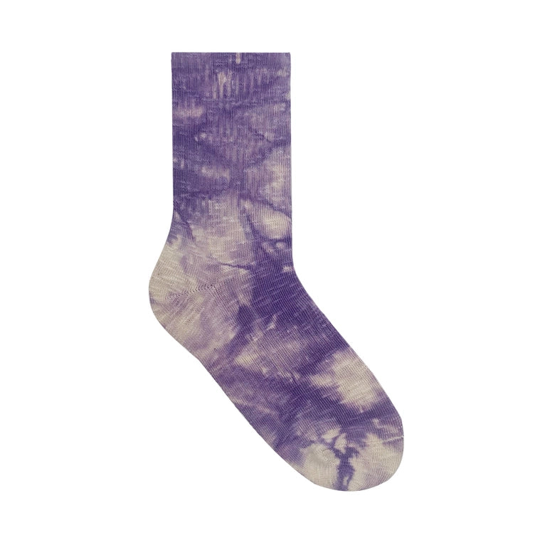 Roller Skate Socks Purple Tie Dye 7DAYSSOCKS