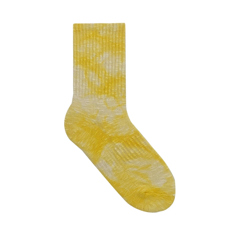 Roller Skate Socks Yellow Tie Dye 7DAYSSOCKS