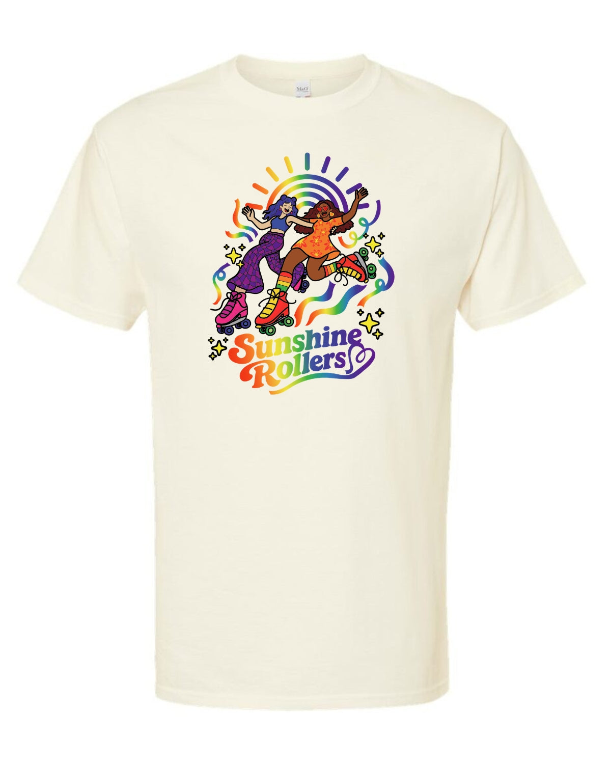Sunshine-Rollers-Pride-Graphic-Tee-Shirt-TShirt-2026-Limited-Edition-Natural