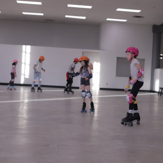 Kids Learn to Skate with Sunshine Rollers, Roller Skating at the Cultural Centre, Fredericton New Brunswick