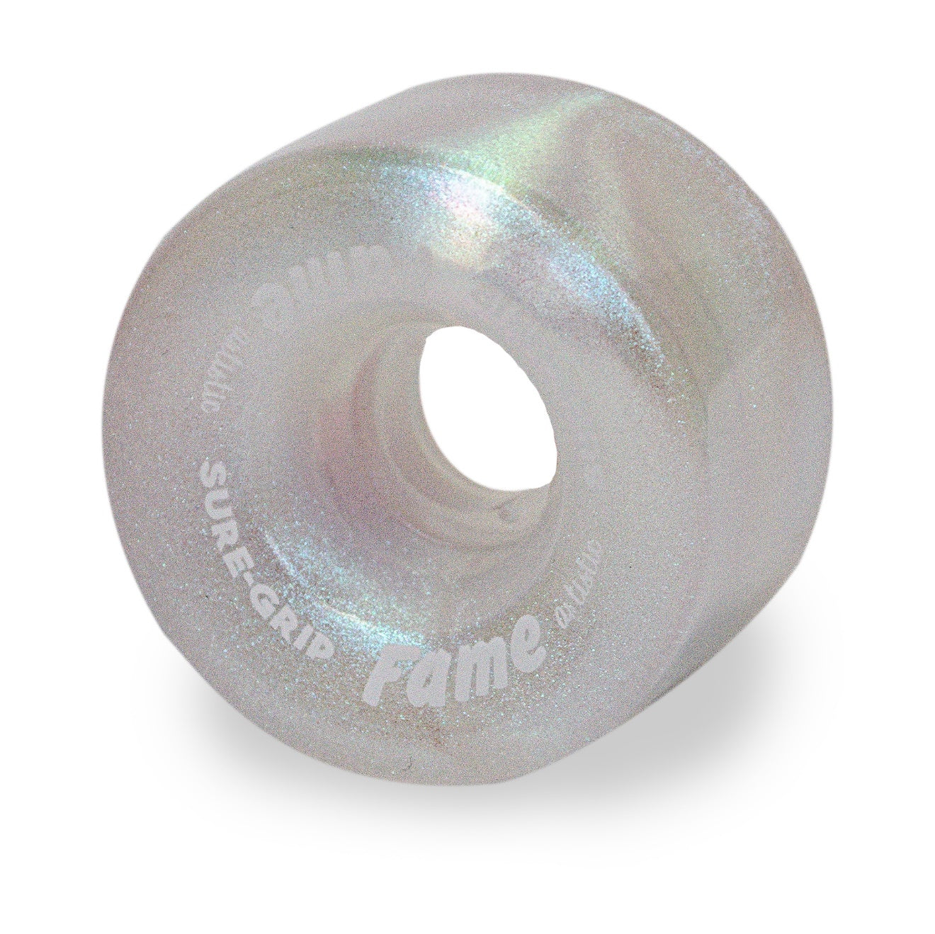 Sure Grip Fame Roller Skate Wheels 95A Clear Pearl