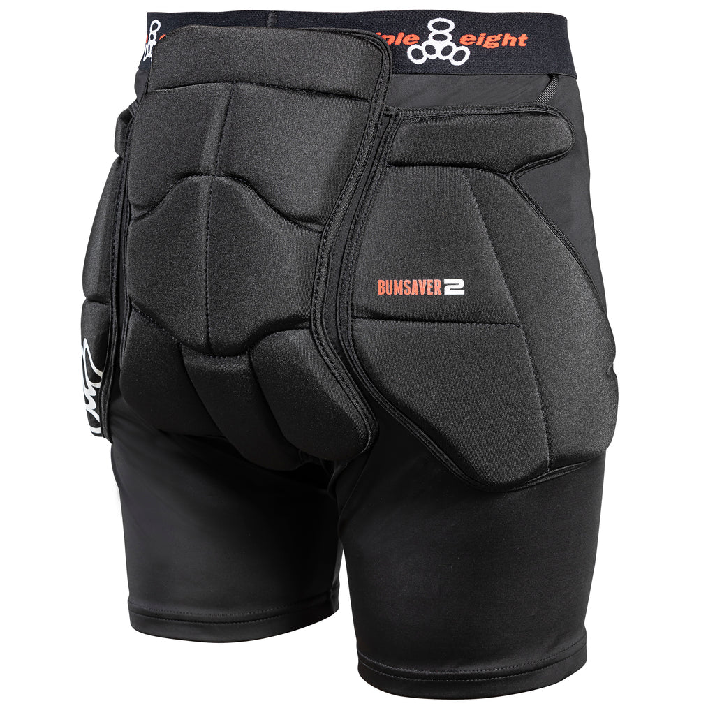 Triple Eight Bumsaver 2 Padded Shorts Black