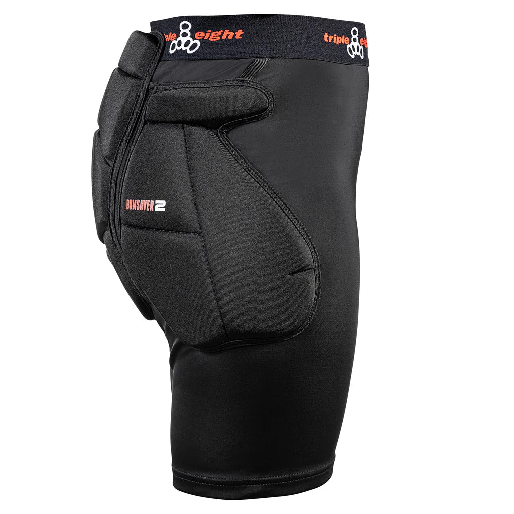 Triple Eight Bumsaver 2 Padded Shorts Black
