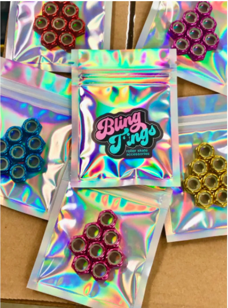Bling T’ings - Coloured Axle Nuts