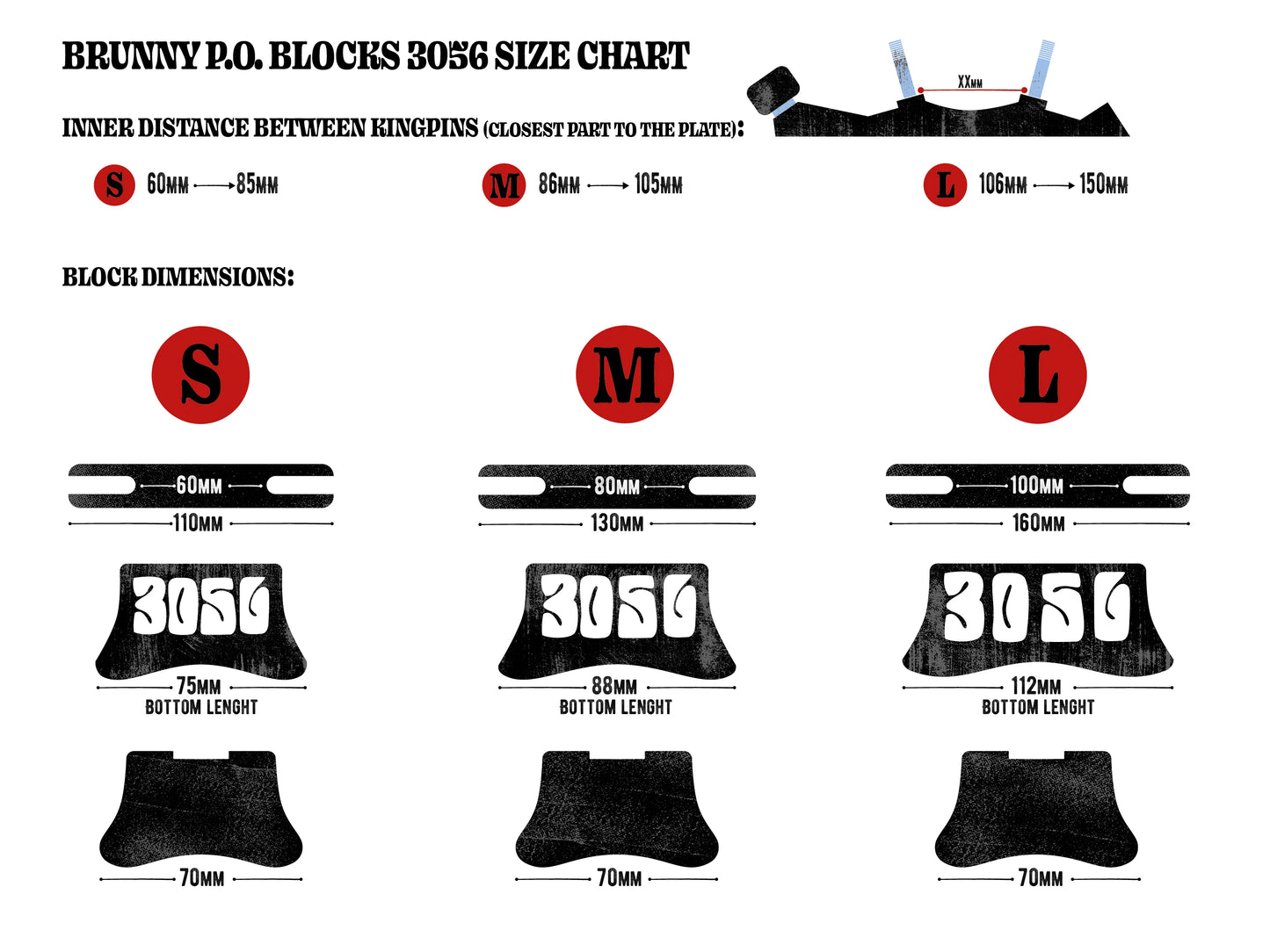Brunny Hardcore Slide Blocks Blue Viper P.O. Blocks 3056 Sizing Chart