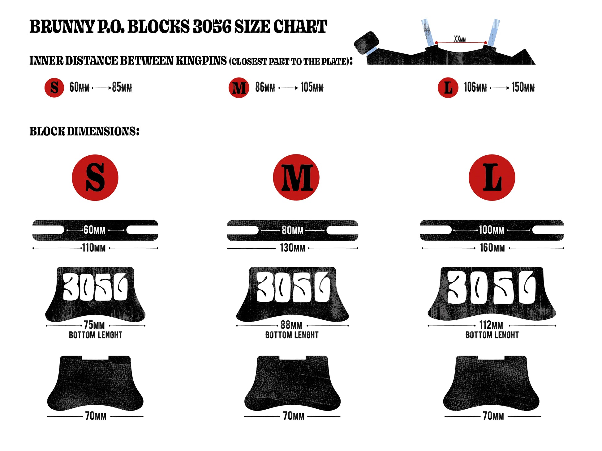 Brunny Hardcore Slide Blocks Blue Viper P.O. Blocks 3056 Sizing Chart