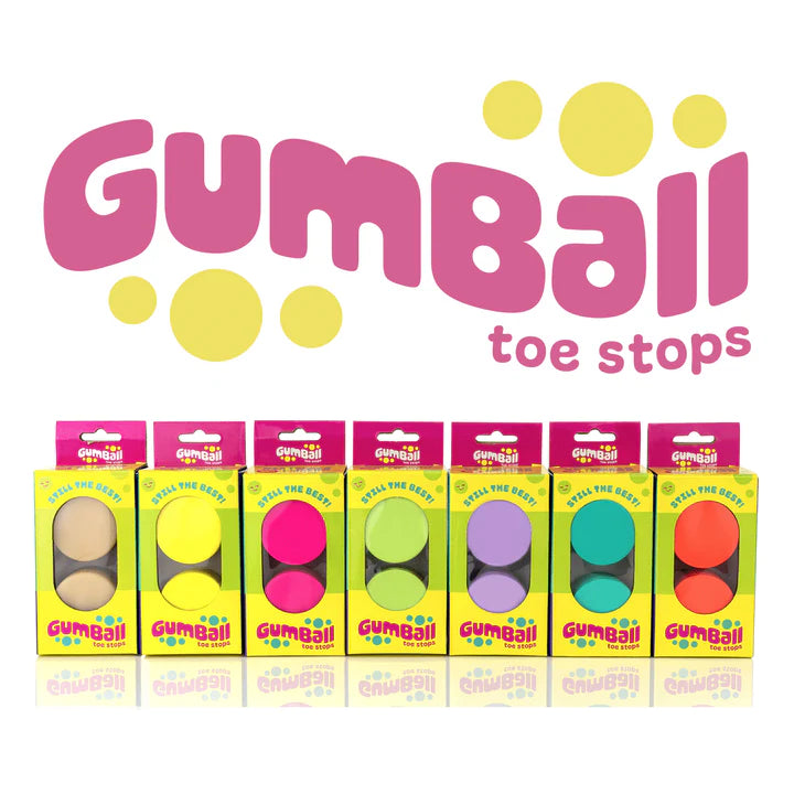 Gumball Toe Stops Roller Skate Toe Stops 75A 83A Short Stem Long Stem 5/8"