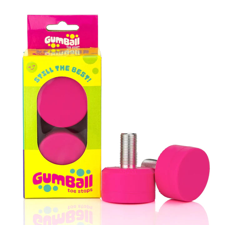 Gumball Toe Stops Roller Skate 75A 83A Short Long Stem Cherry