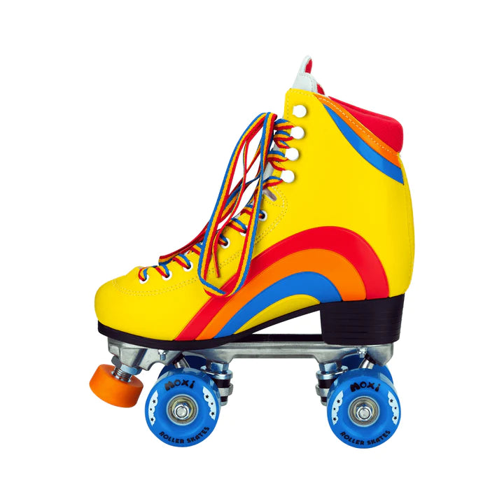 Moxi Rainbow Rider Sunshine Yellow Roller Skates