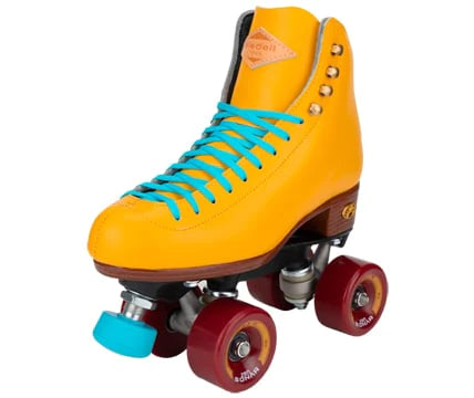 Riedell Crew Roller Skates Turmeric Yellow