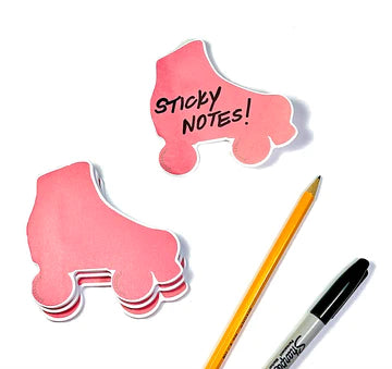 Rollerstuff - Roller Skate Sticky Note Pad (Post-It Notes)
