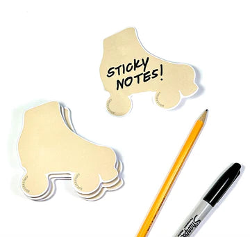 Rollerstuff - Roller Skate Sticky Note Pad (Post-It Notes)