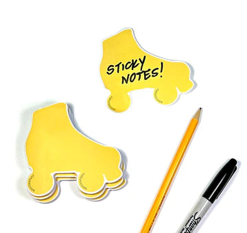 Rollerstuff - Roller Skate Sticky Note Pad (Post-It Notes)