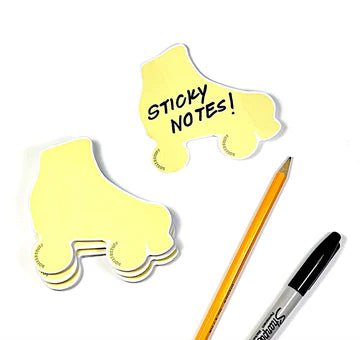 Rollerstuff - Roller Skate Sticky Note Pad (Post-It Notes)