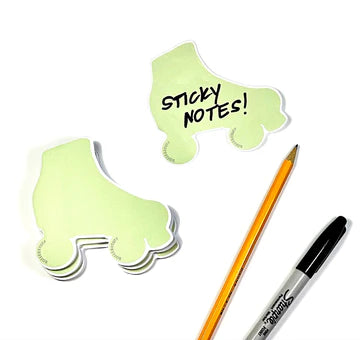 Rollerstuff - Roller Skate Sticky Note Pad (Post-It Notes)