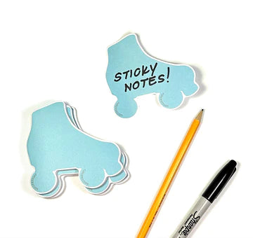Rollerstuff - Roller Skate Sticky Note Pad (Post-It Notes)