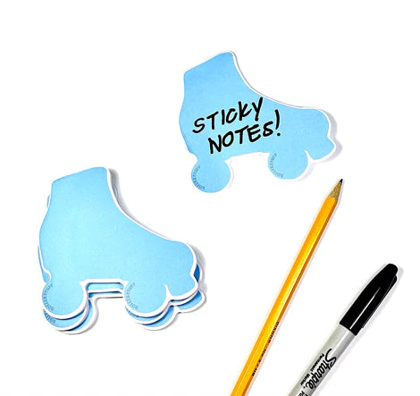 Rollerstuff - Roller Skate Sticky Note Pad (Post-It Notes)