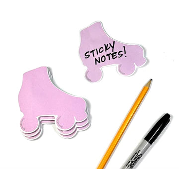 Rollerstuff - Roller Skate Sticky Note Pad (Post-It Notes)