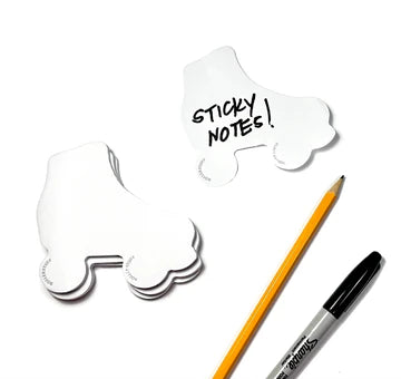 Rollerstuff - Roller Skate Sticky Note Pad (Post-It Notes)