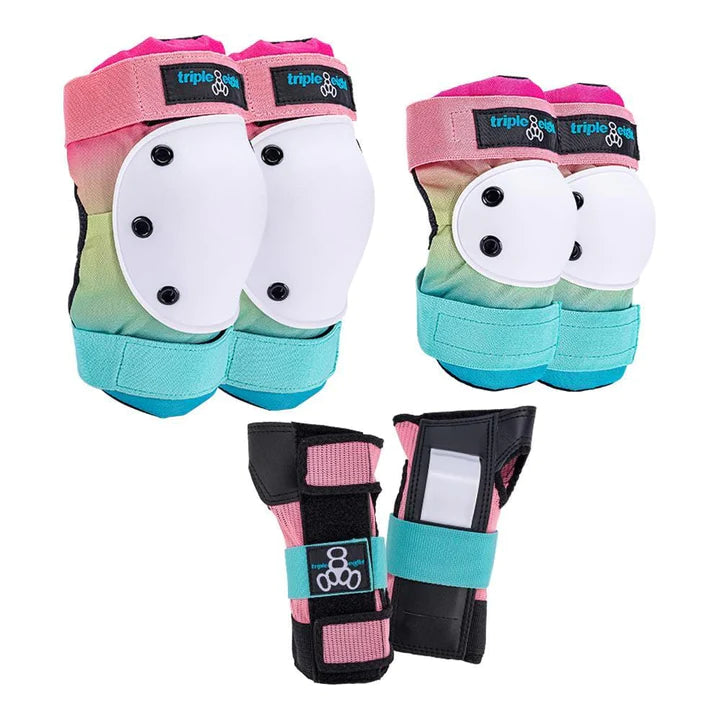 Triple Eight Saver Series Protective Pad Set Shaved Ice