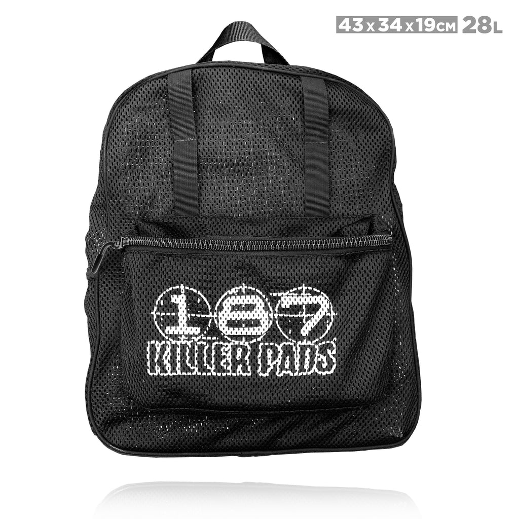 187-Killer-Pads-Black-Mesh-Roller-Skate-Backpack-28L