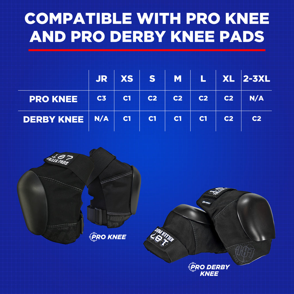 187 Killer Pads Lock In Recap C1 Sizing Chart