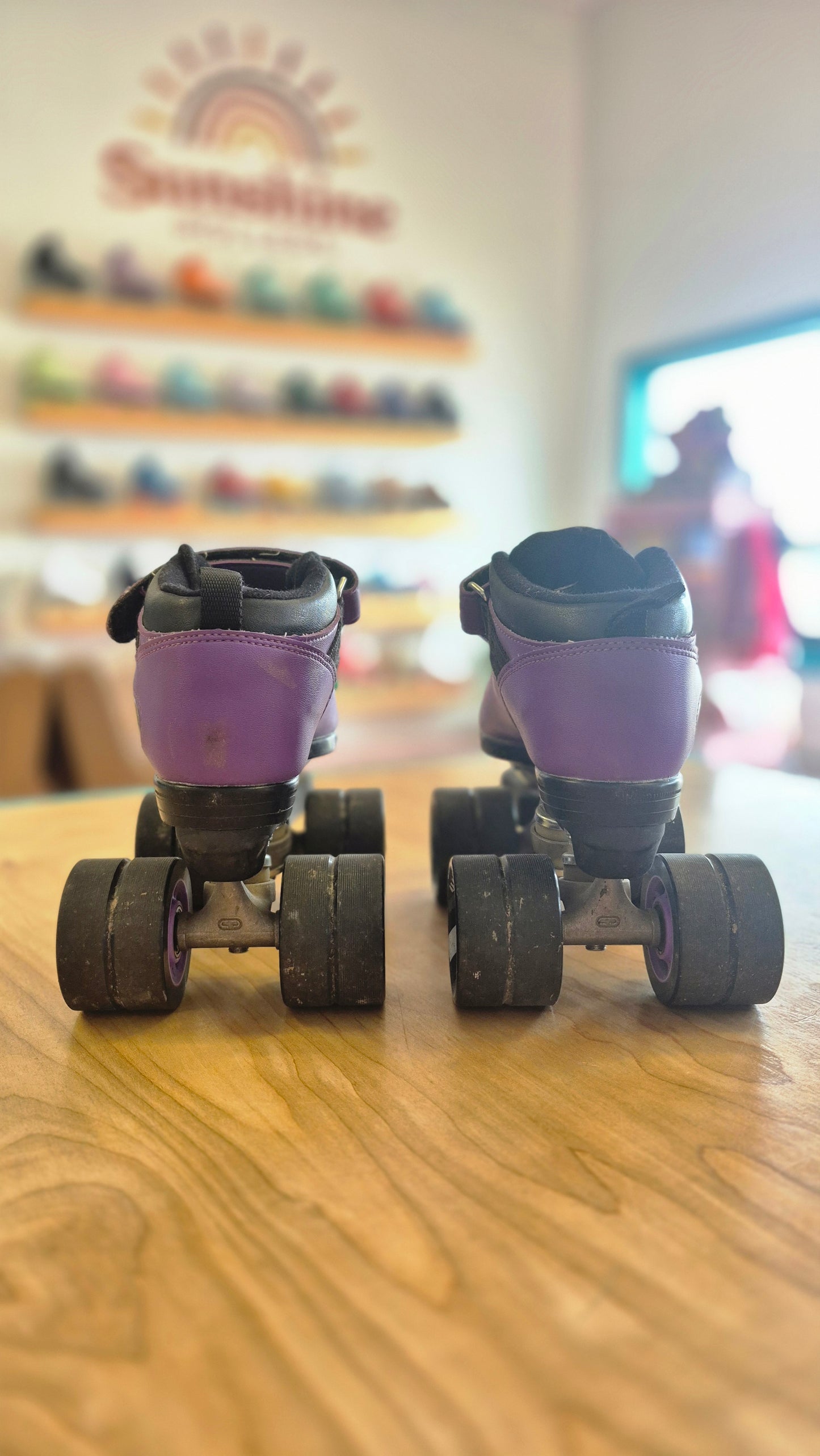 Riedell - Dart, Purple (Roller Skates (Used, Size 3)