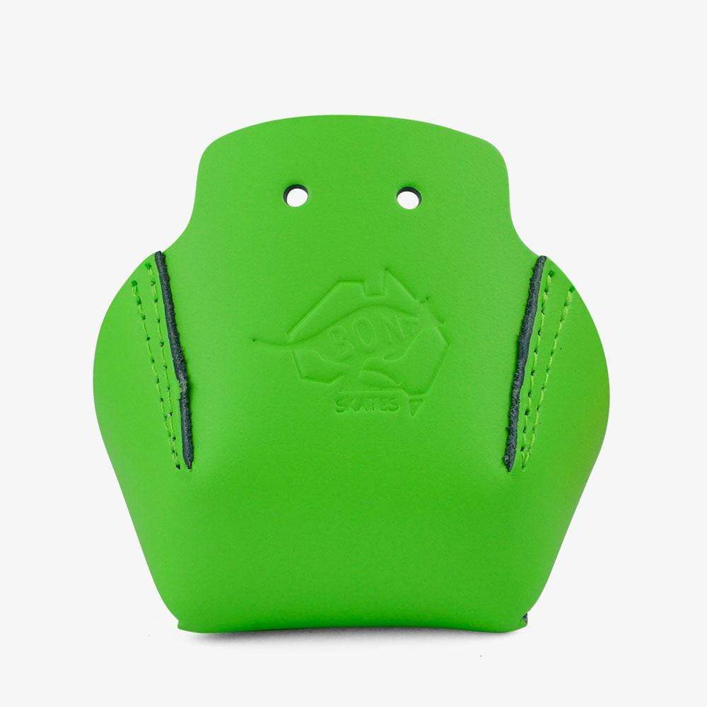 Bont-Roller-Skate-Toe-Guard-Protector-Stitched-Leather-Totally-Lime