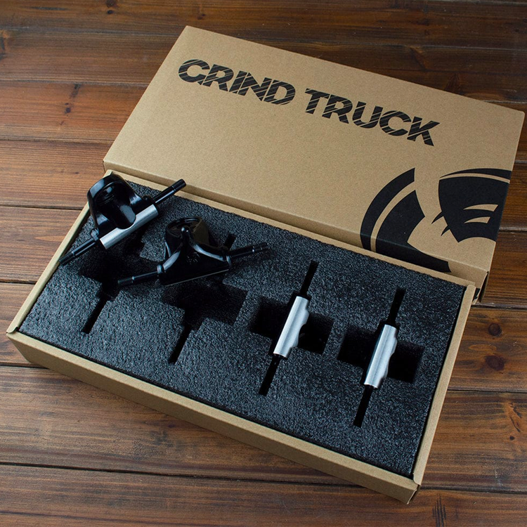 Bont  2.3 inch Roller Skate Grind Trucks Black Full Set
