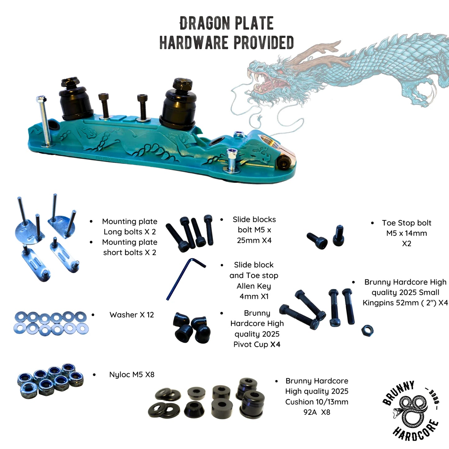 Dragon Plate - Brunny Hardcore