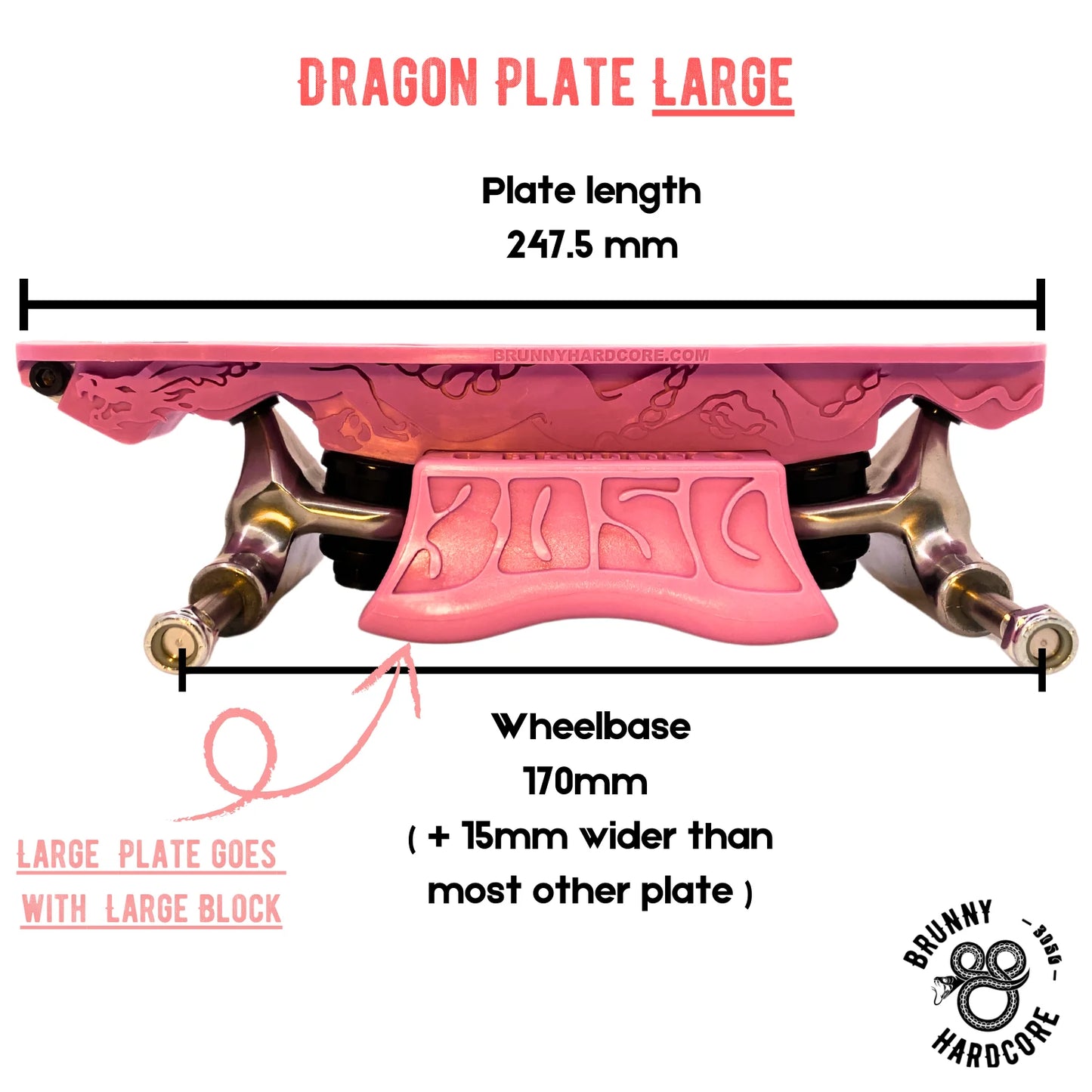 Dragon Plate - Brunny Hardcore