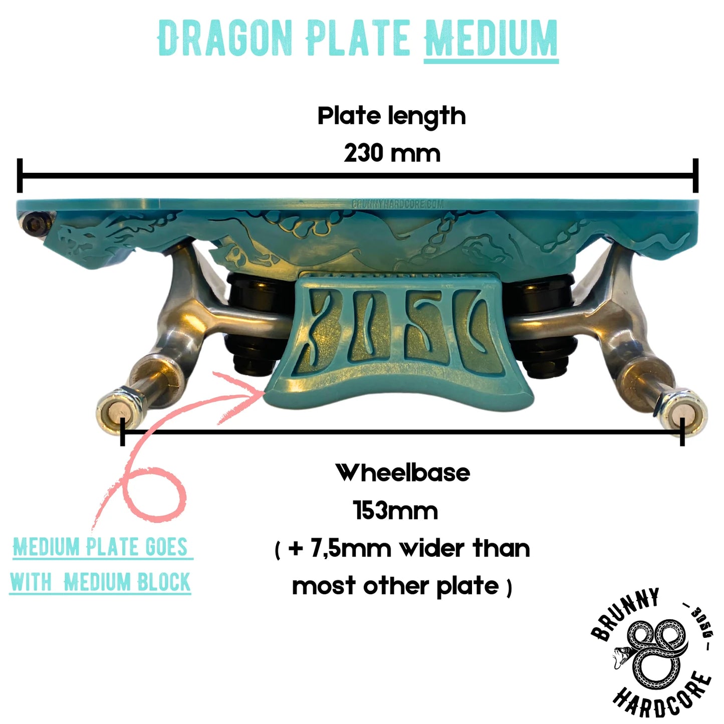 Dragon Plate - Brunny Hardcore