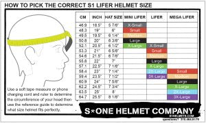S1 Lifer Helmet – Silver Mirror Gloss