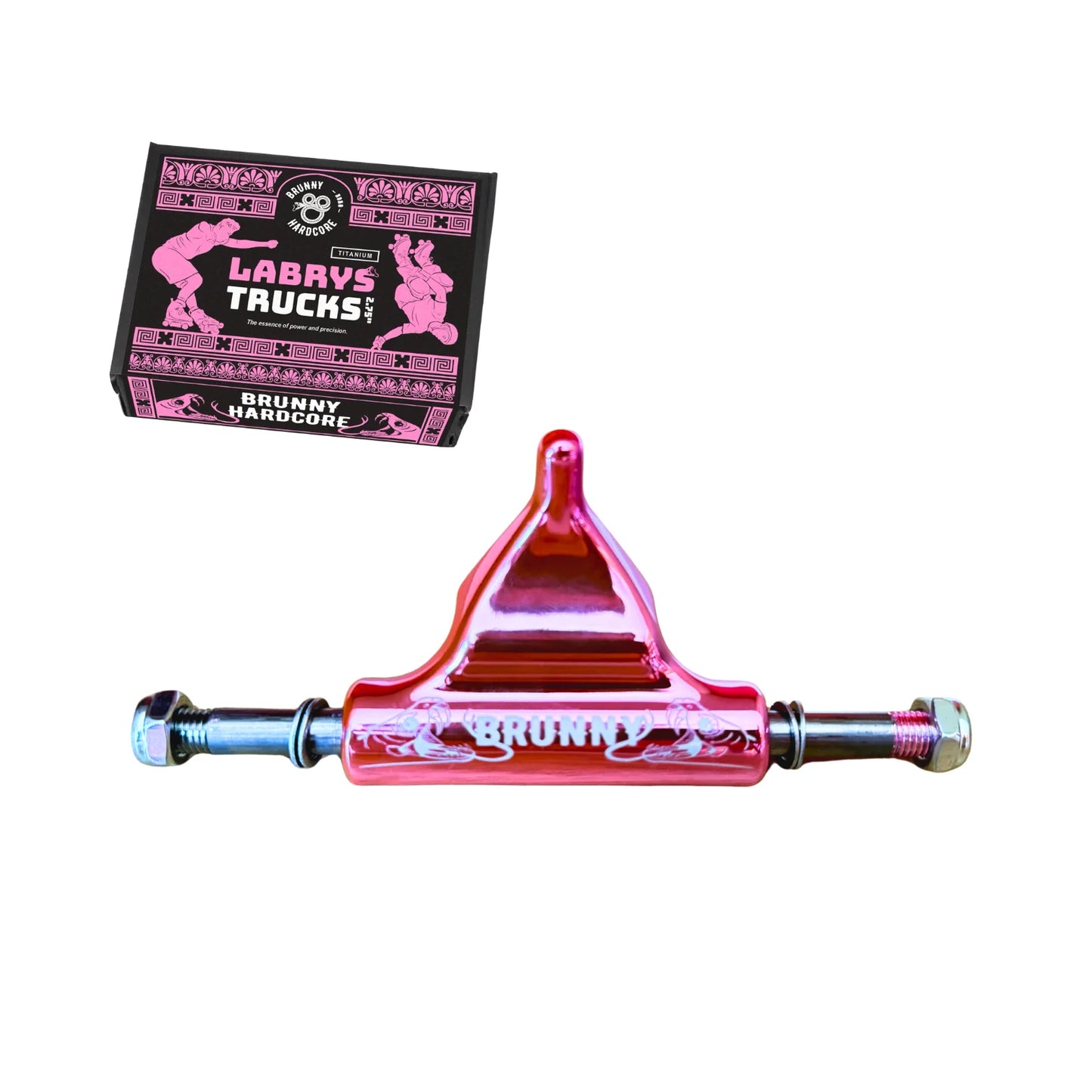 LIMITED EDITION Labrys Trucks - Titanium Pink Chrome