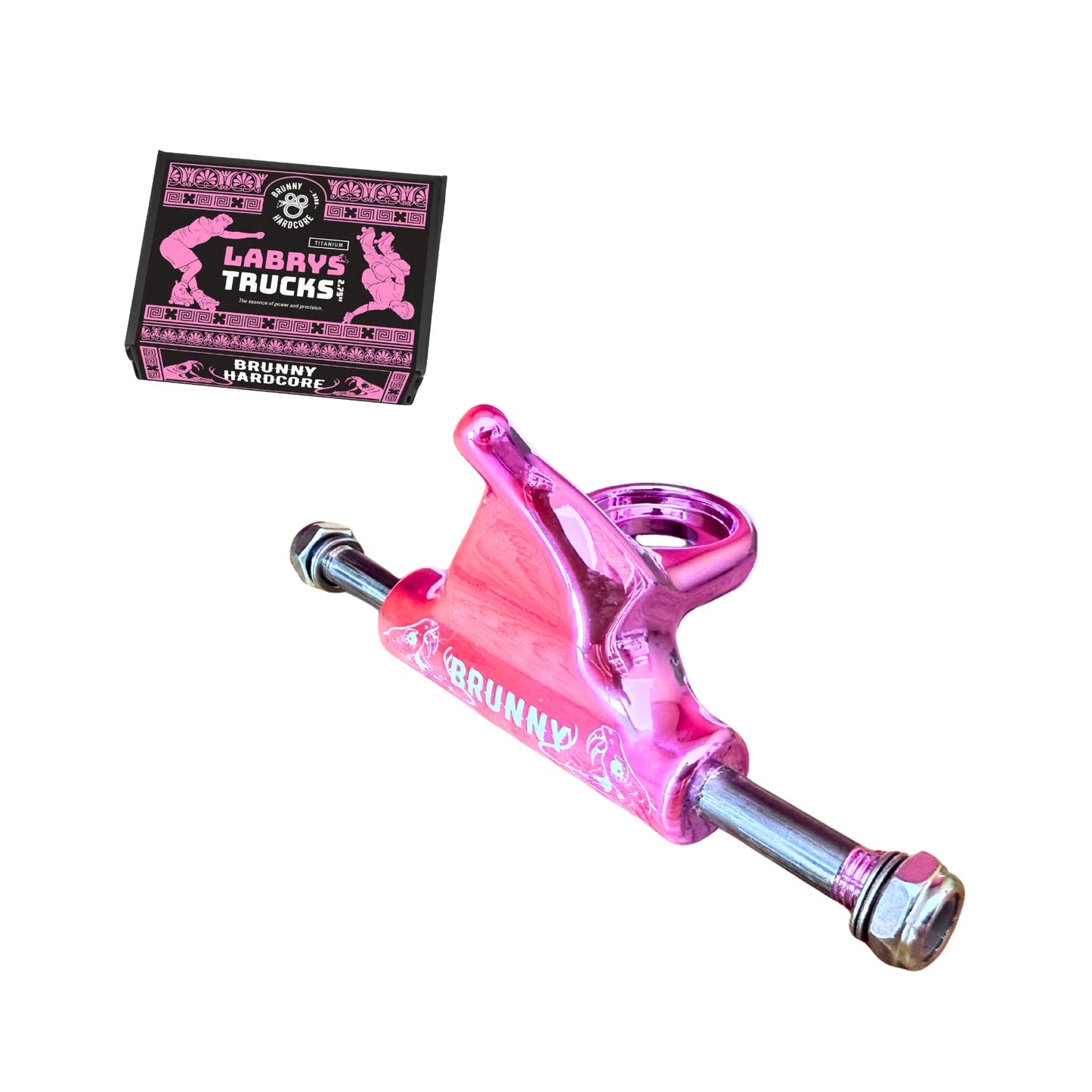 LIMITED EDITION Labrys Trucks - Titanium Pink Chrome