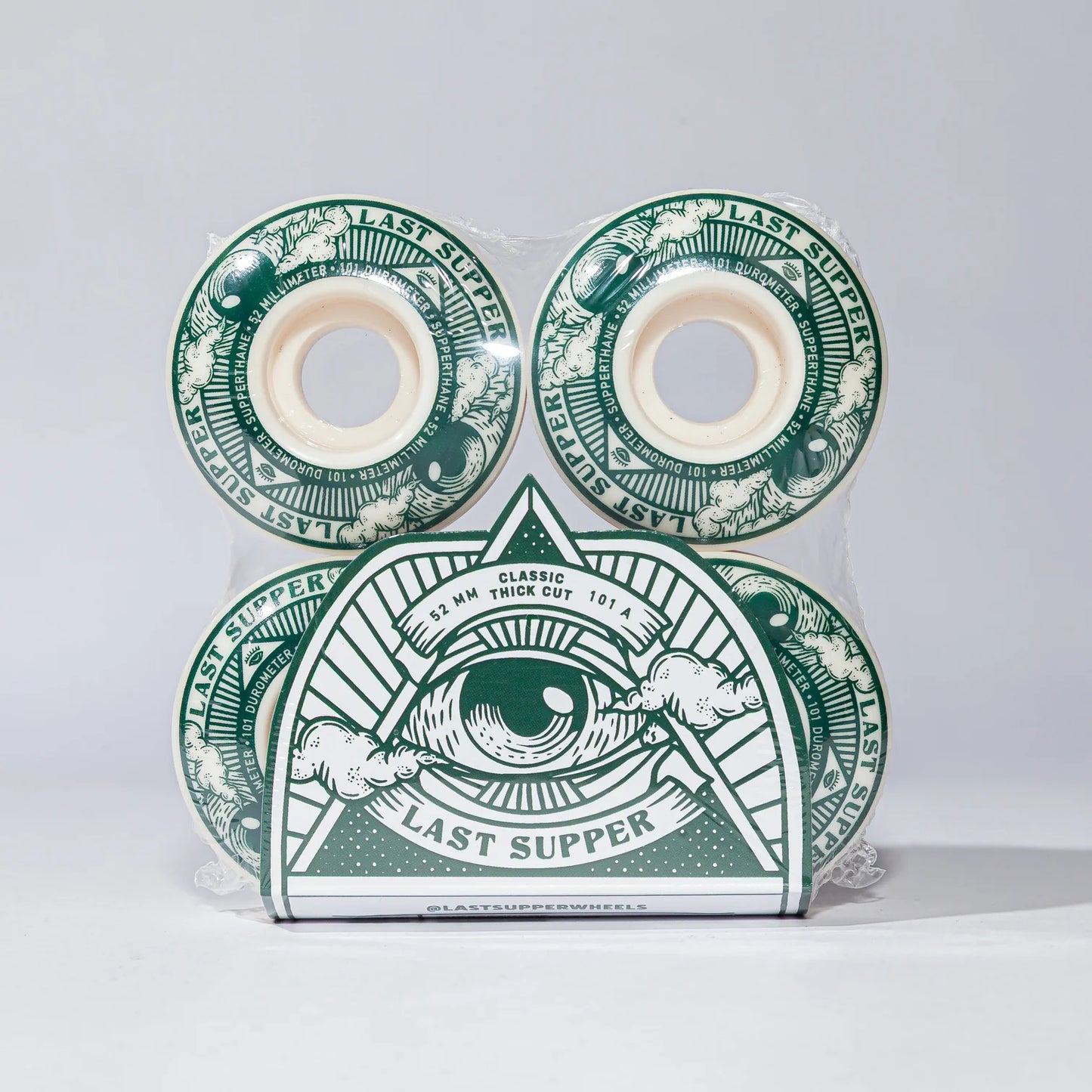 Last-Supper-Roller-Skate-Wheels-Classic-Green-52mm-101A