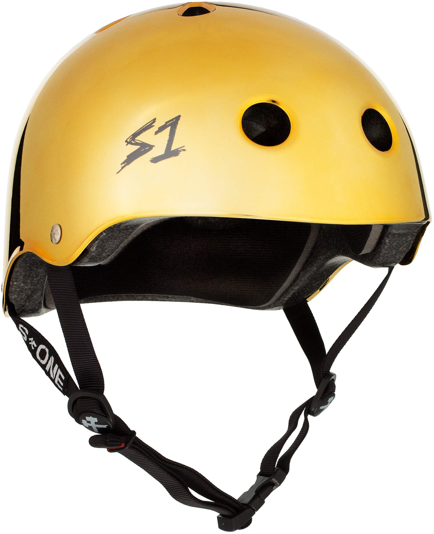 S1 Lifer Helmet – Gold Mirror Gloss