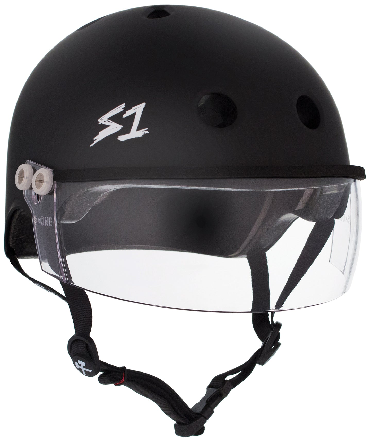 S1 - Lifer Helmet W/ Visor  - Black Matte